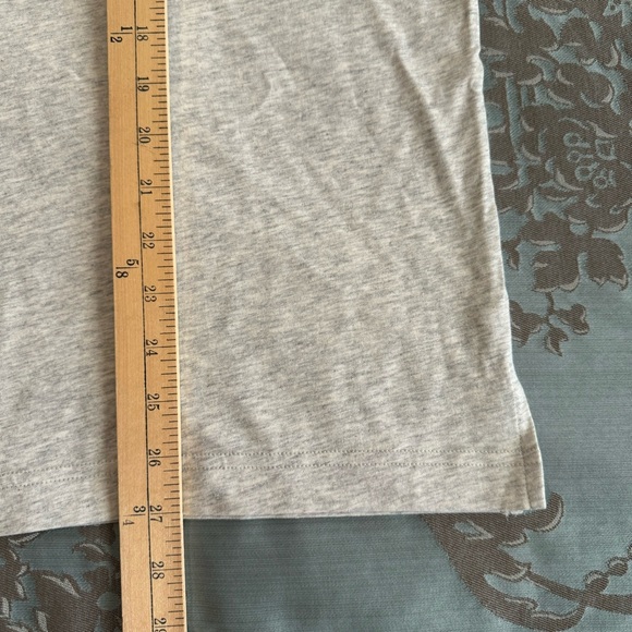 Victoria's Secret PINK Long Sleeve Bling Floral T-Shirt Gray Size Small - Picture 13 of 13